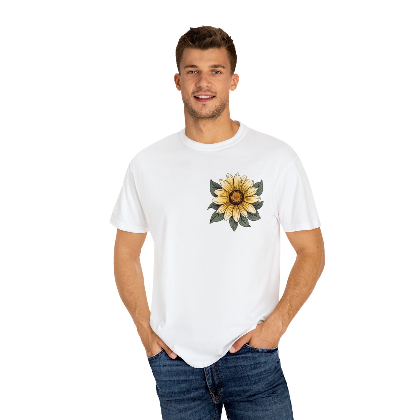 Sunflower Shirt Women Flower Shirt Aesthetic, Floral Graphic Tee Floral Shirt Flower T-shirt, Wild Flower Shirt Gift For Her Wildflower T-shirt