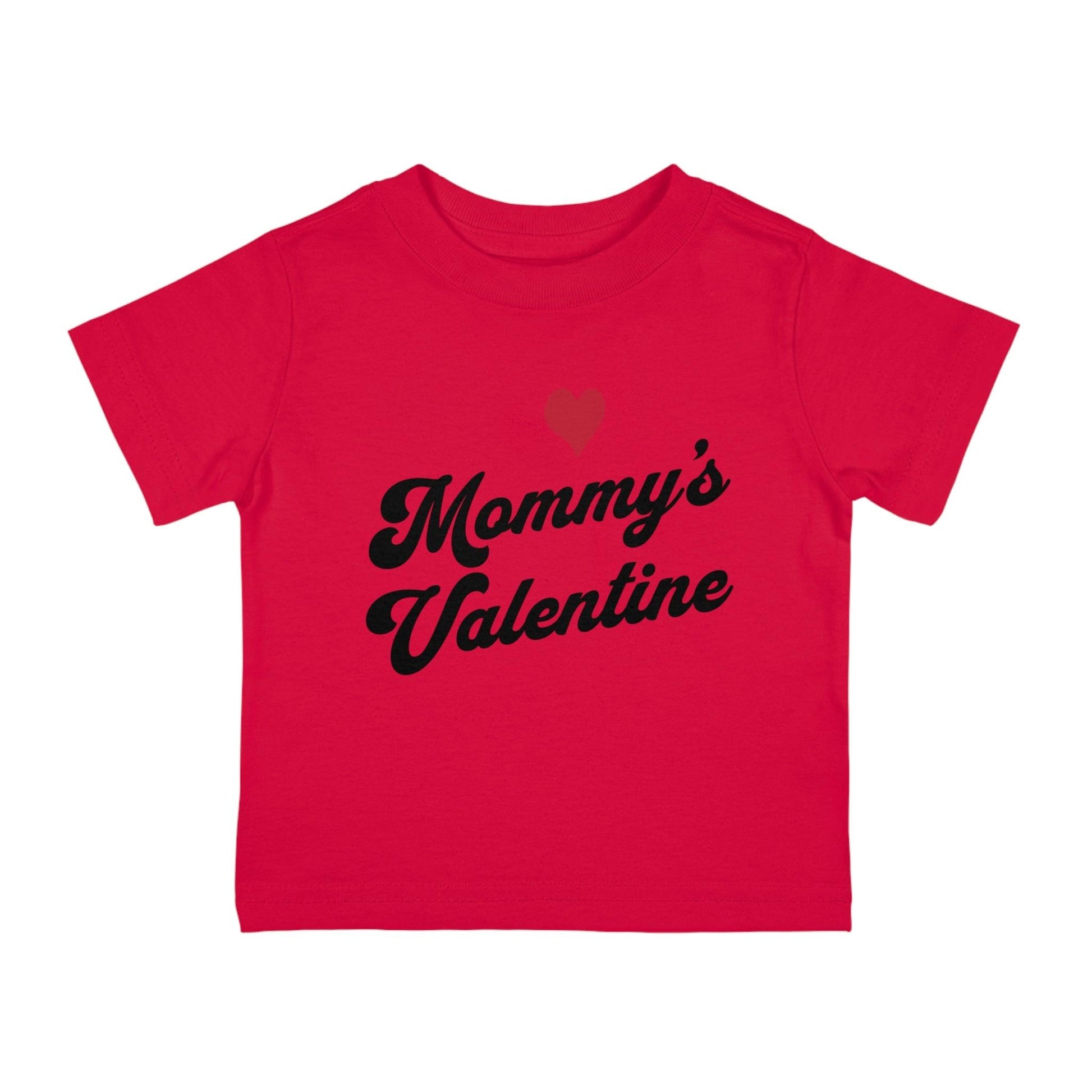 Mommy's Valentine - Kids Valentine day shirt - Giftsmojo