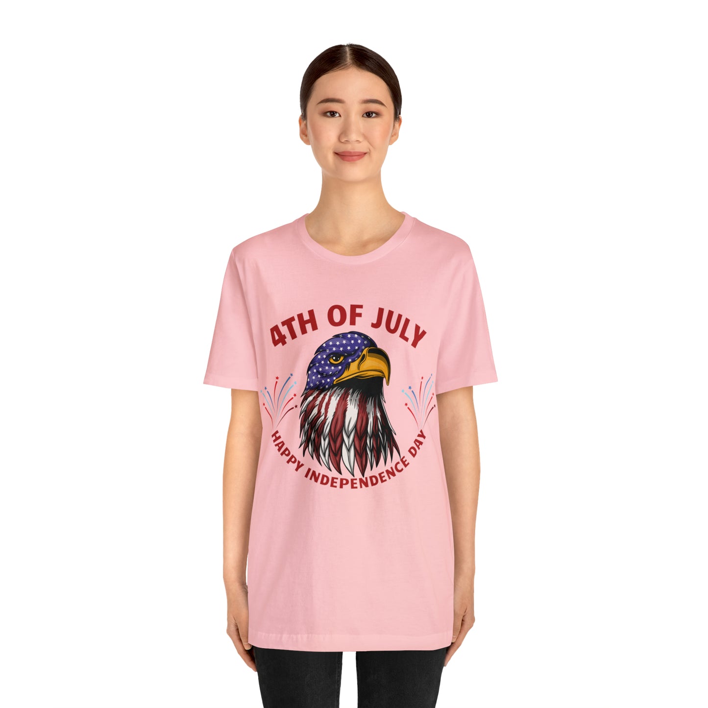 4th of July shirt, Happy Independence Day shirt, Casual Top Tee