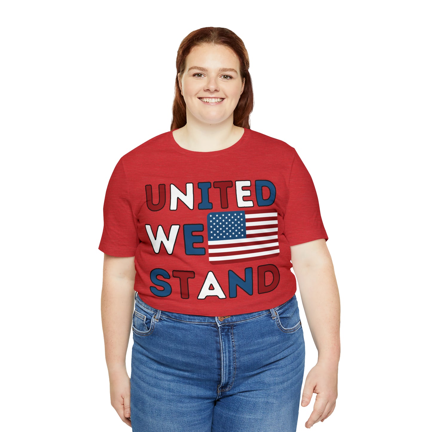 United We Stand shirt, USA Flag shirt, 4th of July shirt, Independence Day shirt