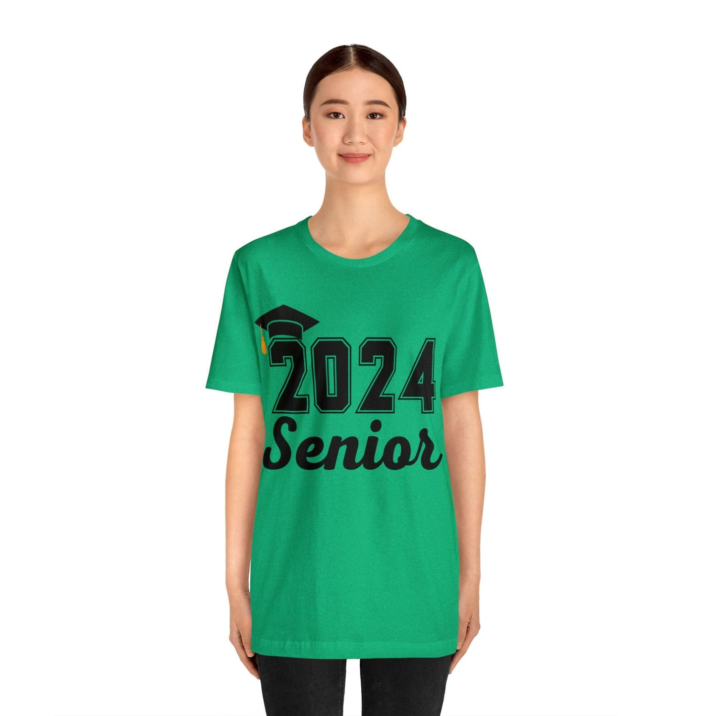 Proud 2024 Senior Shirt Proud Senior Class of 2024 T-Shirt Gift for Graduate, Graduation 2024 Family Shirt 2024 Senior Graduation Gift - Giftsmojo