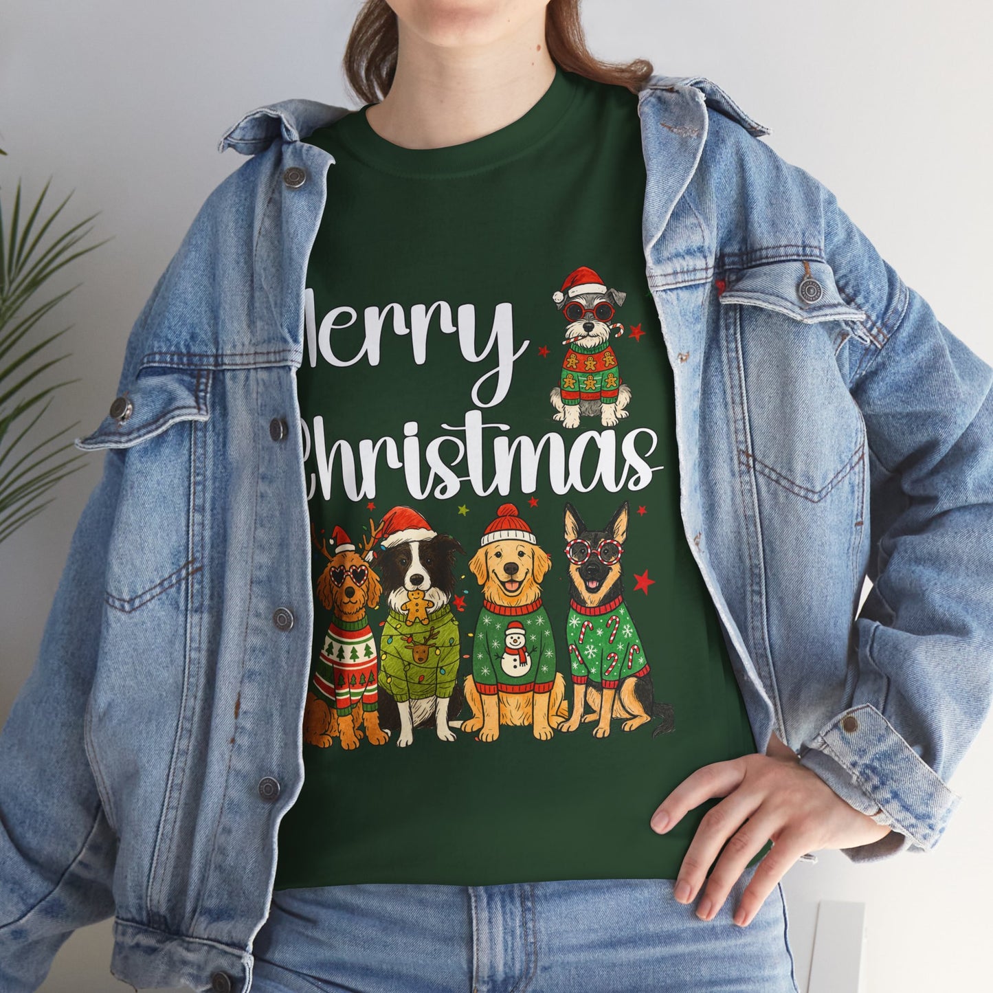 Dog Lover Christmas Tee
