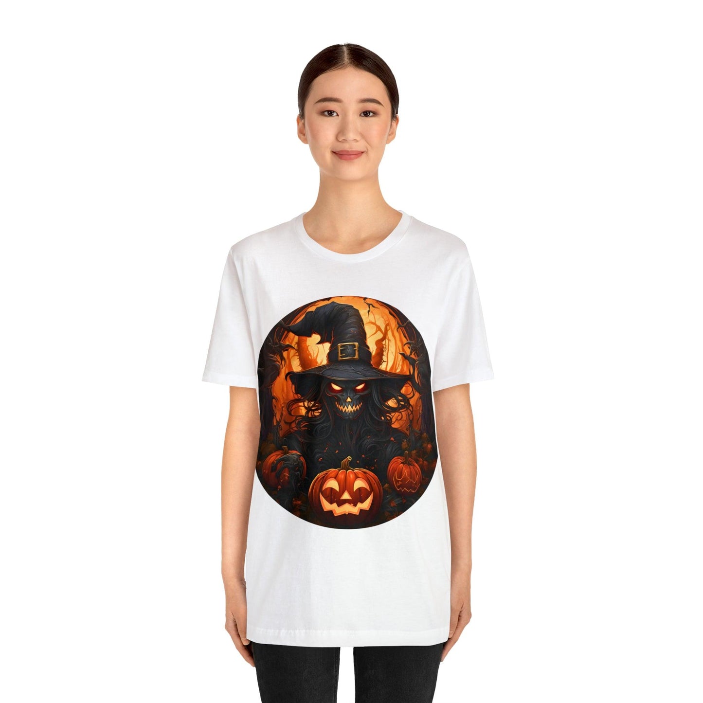 Spooky Jack O Lantern Pumpkin Face Shirt Pumpkin Face Halloween Costume Scary Faces, Pumpkin Silhouette, Vintage Shirt Halloween Shirt - Giftsmojo