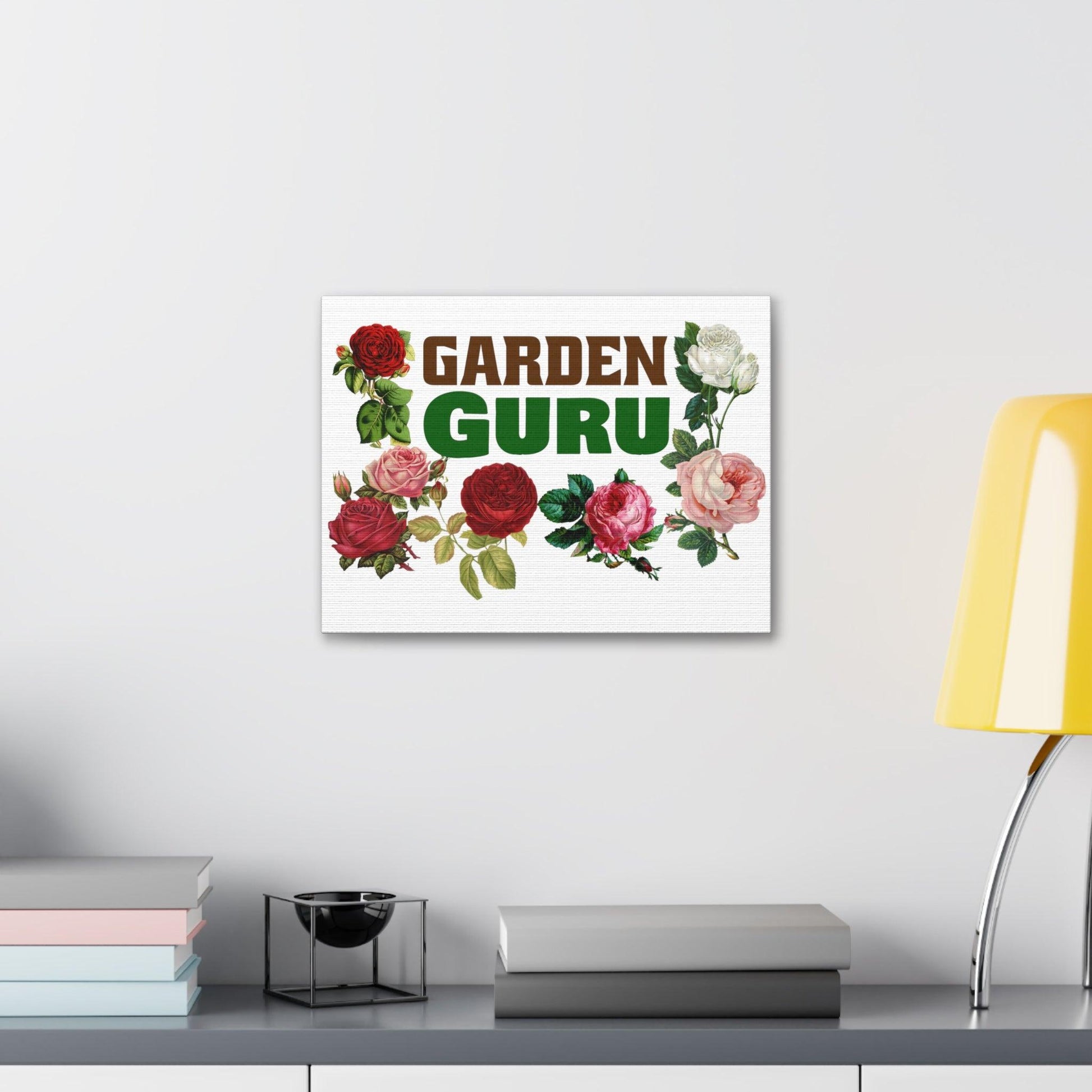 Garden Guru Garden Guru wall art - gift for garden lovers - plant lover gift nature lovers flower wall art - Giftsmojo