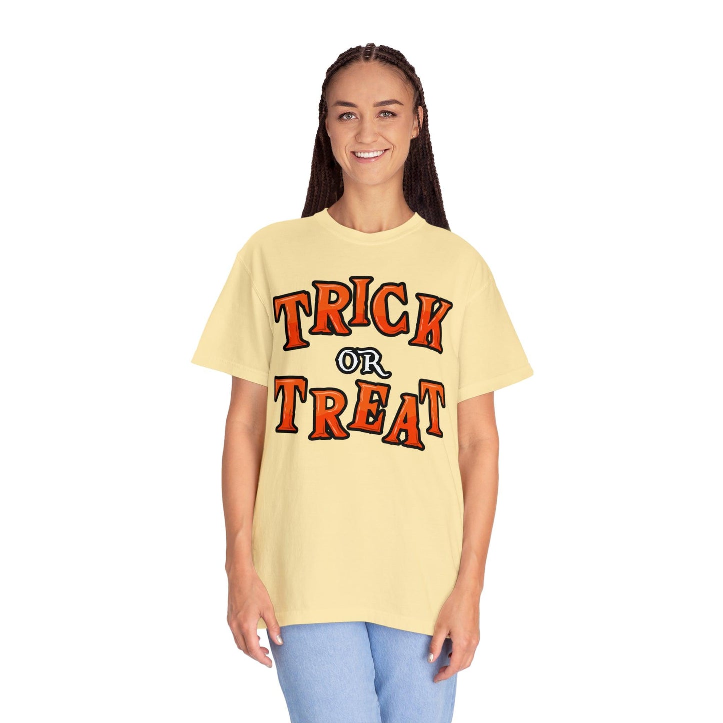 Trick or Treat Shirt Halloween Party Outfit Vintage Shirt Halloween Shirt Cute Spooky Shirt, Halloween Gift Halloween T-shirtRetro Halloween Tshirt