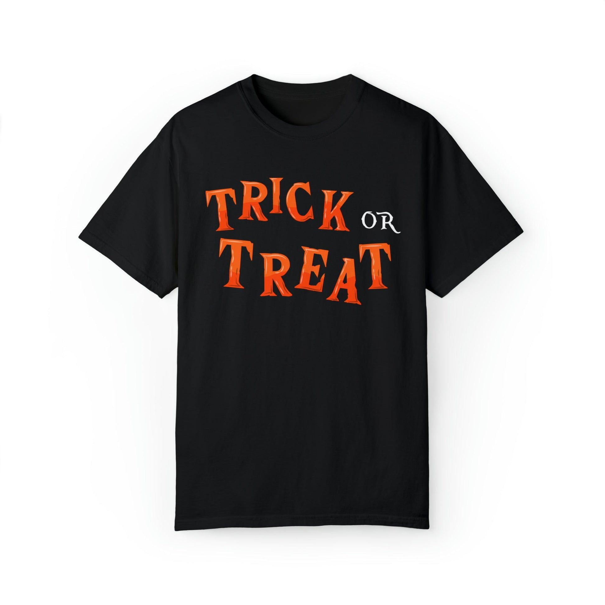 Halloween Party Outfit Trick or Treat Shirt Vintage Shirt Halloween Costume Cute Spooky Shirt, Halloween Gift Halloween T-shirt Trick or Treat Outfit - Giftsmojo