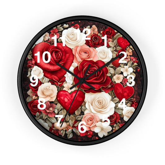 Flower Wall Clock - Botanic Home Decor