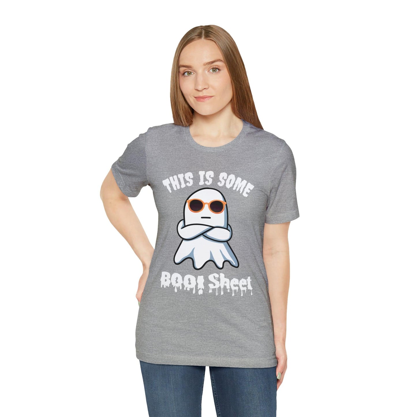 This Is Some Boo Sheet Funny Halloween Shirt Funny Halloween Costume Spooky Season Tee Funny Gift Shirt for Birthday Christmas Anniversary - Giftsmojo