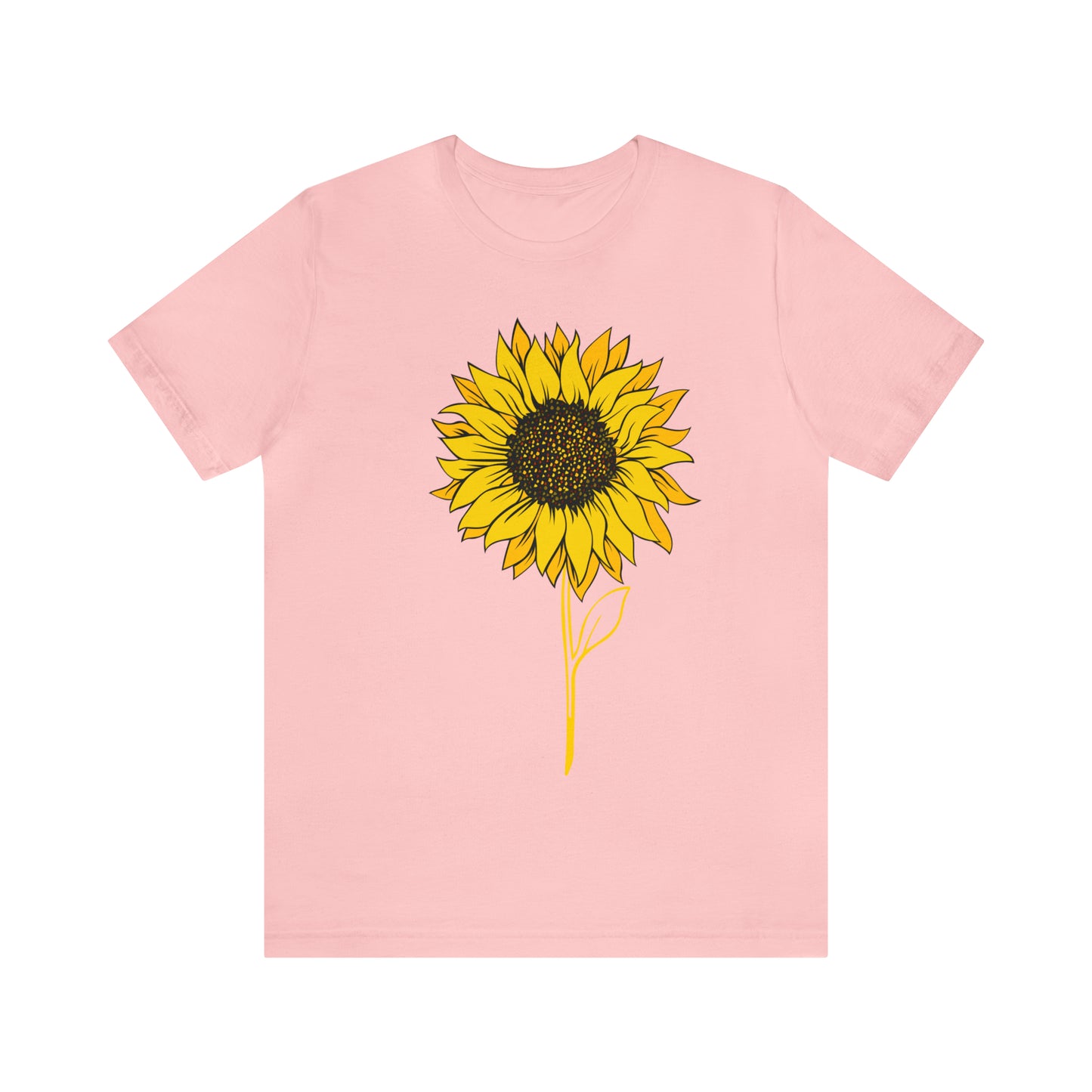 Sunflower Shirt, Floral Tee Shirt, Flower Shirt, Garden Shirt, Womens Fall Summer Shirt Sunshine Tee, Gift for Gardener, Nature love T shirt