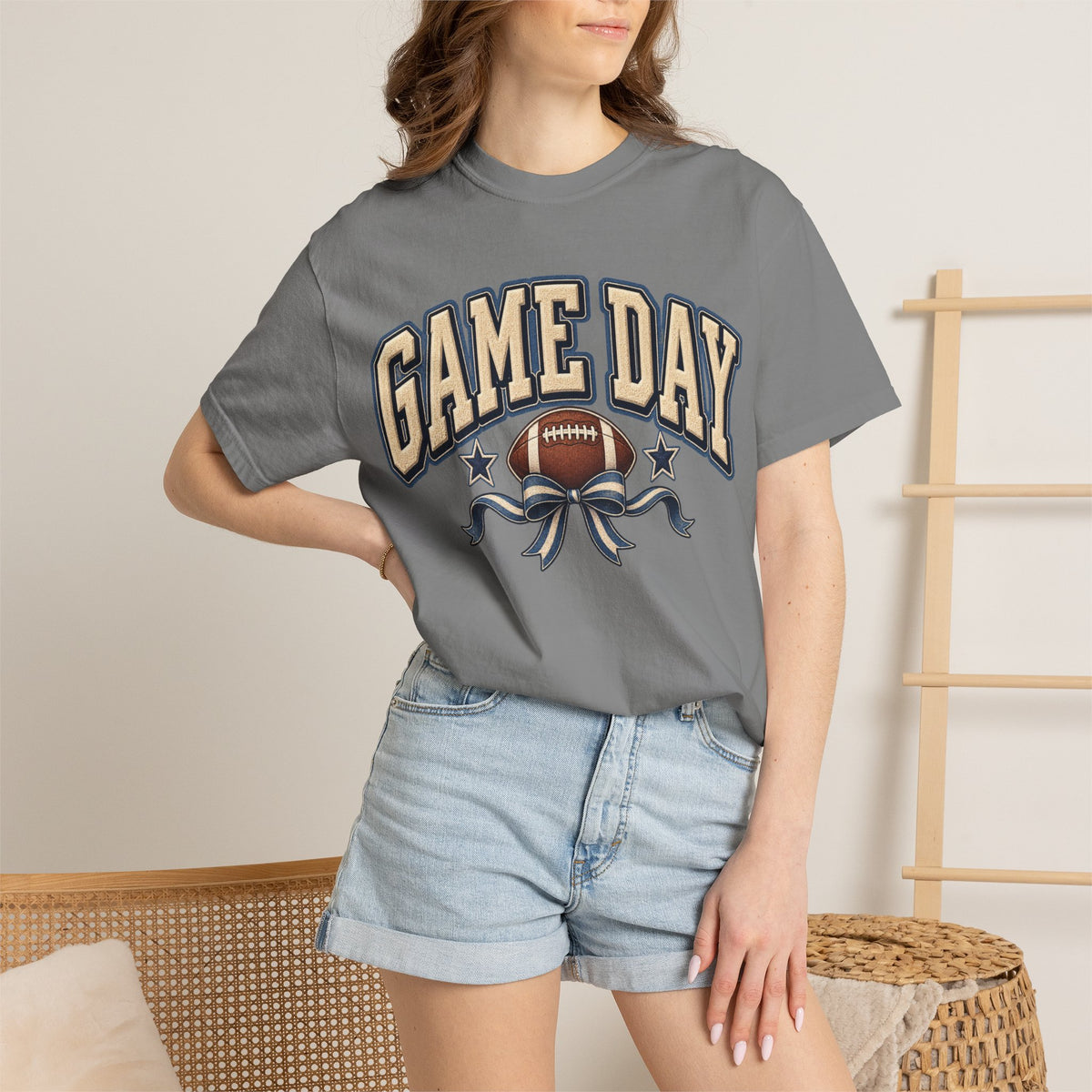 Game Day Football T-Shirt — Vintage Team Spirit Tee
