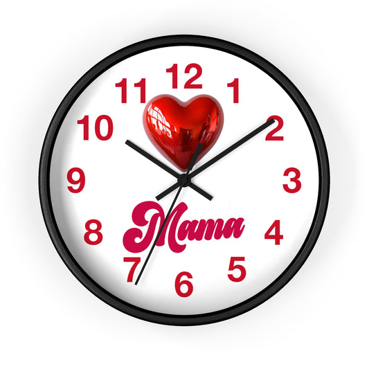 Love Mama Wall Clock