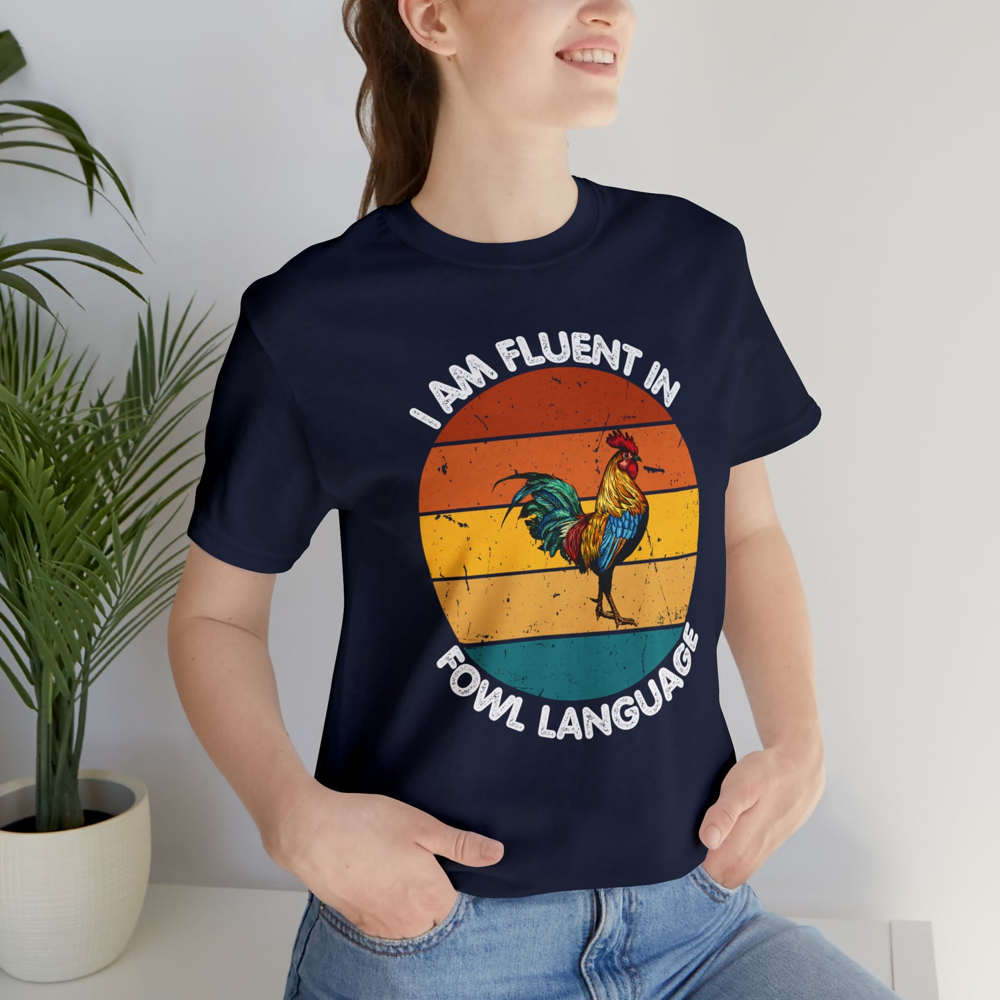 Fluent in Fowl Language shirt, Chicken Shirt Chicken Tee Chicken Owner Gift - Gift For Chicken Lover gift