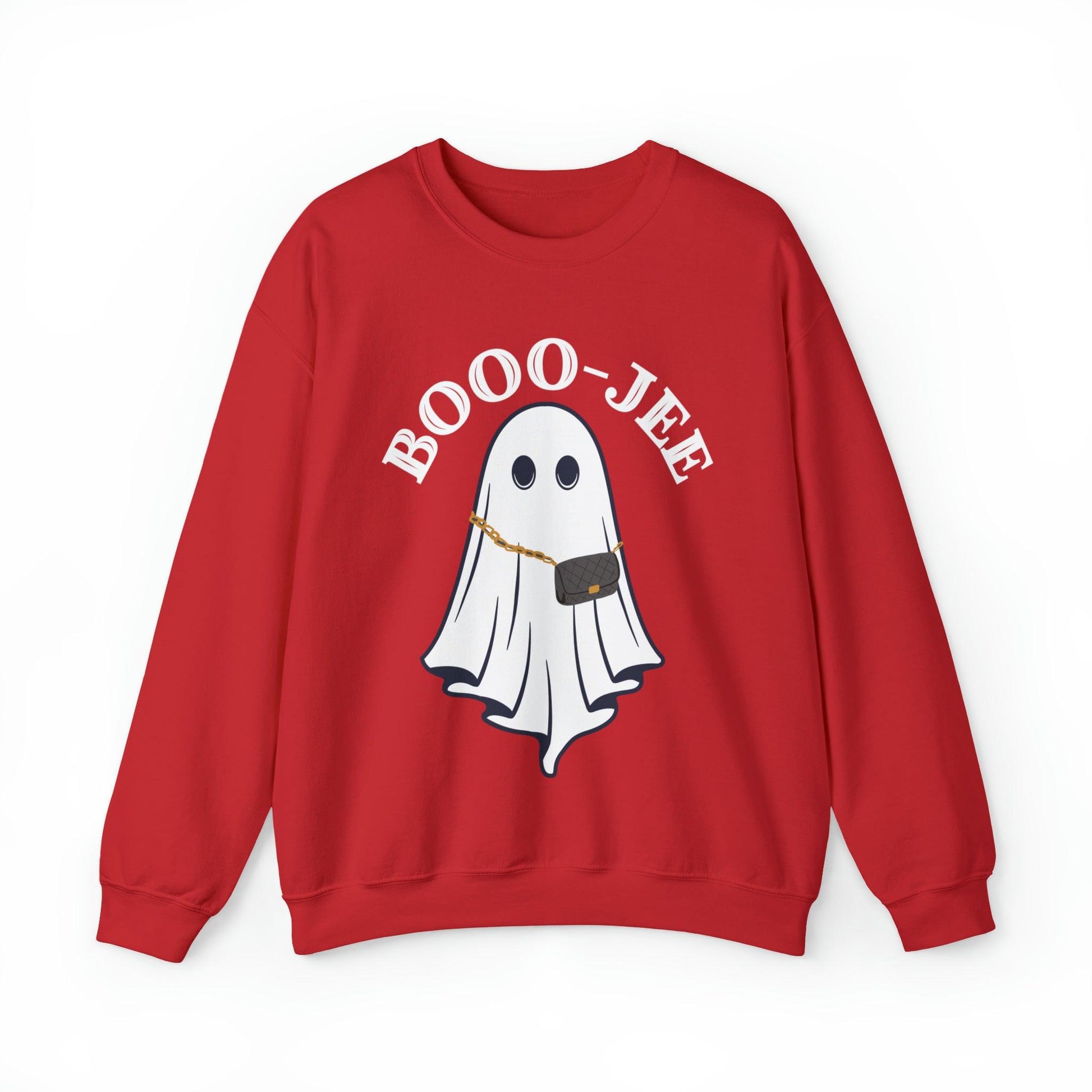 Booo-Jee Halloween Sweatshirt, Boo Halloween Sweatshirt, Spooky Ghost Sweatshirt, Boo Jee Shirt, Halloween Ghost Sweatshirt, Halloween Boo Shirt - Giftsmojo