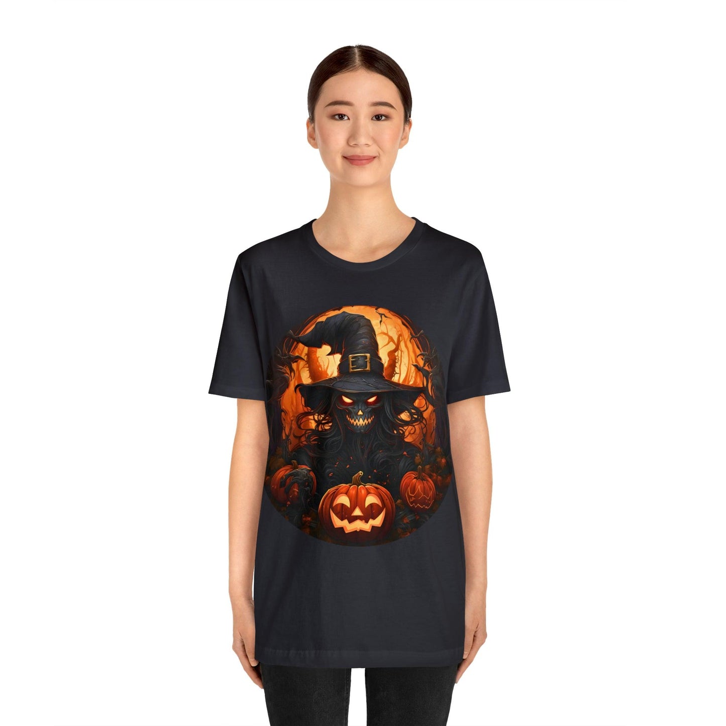 Spooky Jack O Lantern Pumpkin Face Shirt Pumpkin Face Halloween Costume Scary Faces, Pumpkin Silhouette, Vintage Shirt Halloween Shirt - Giftsmojo