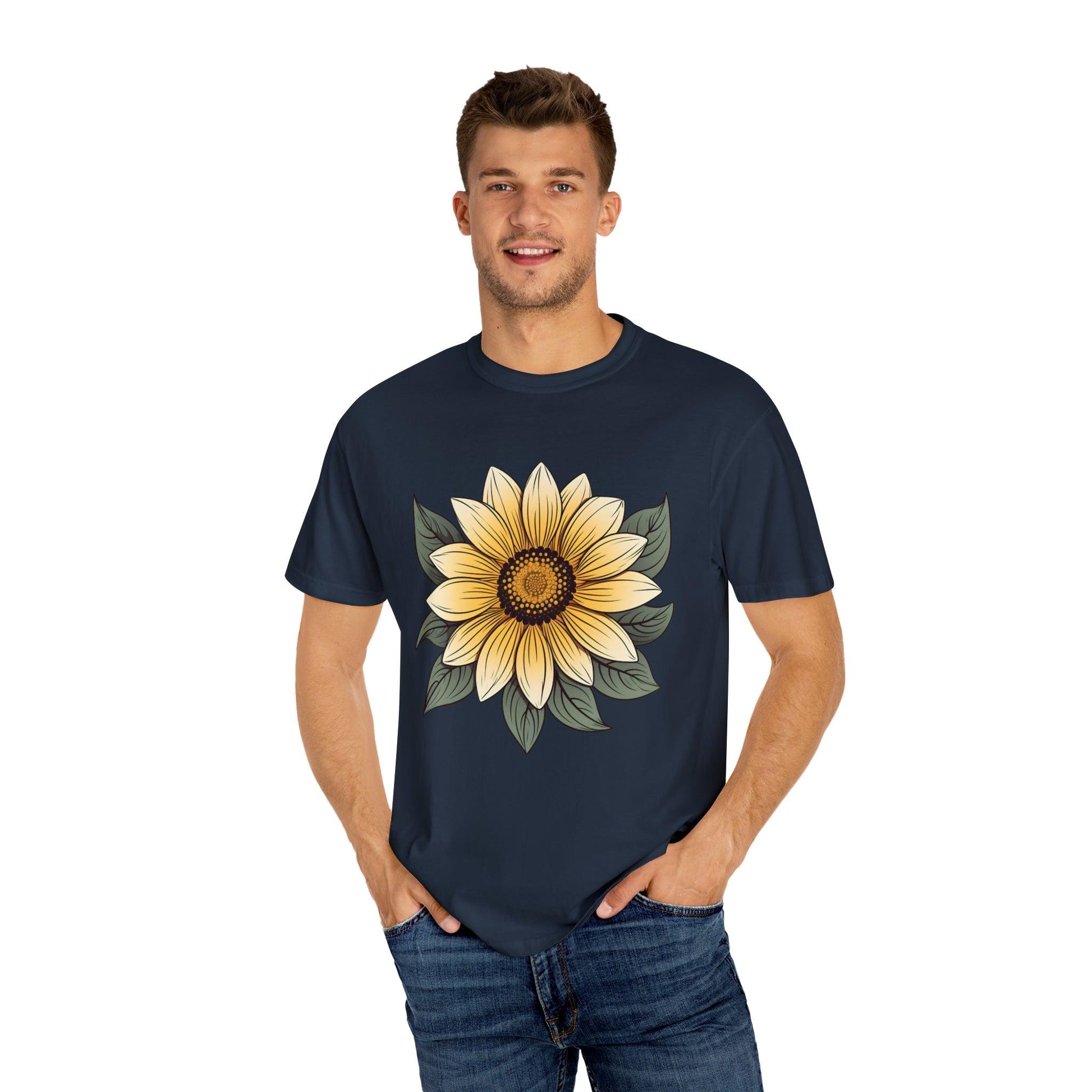 Sunflower Shirt Flower Shirt Aesthetic, Floral Graphic Tee Floral Shirt Flower T-shirt, Wild Flower Shirt Gift For Her Wildflower T-shirt - Giftsmojo