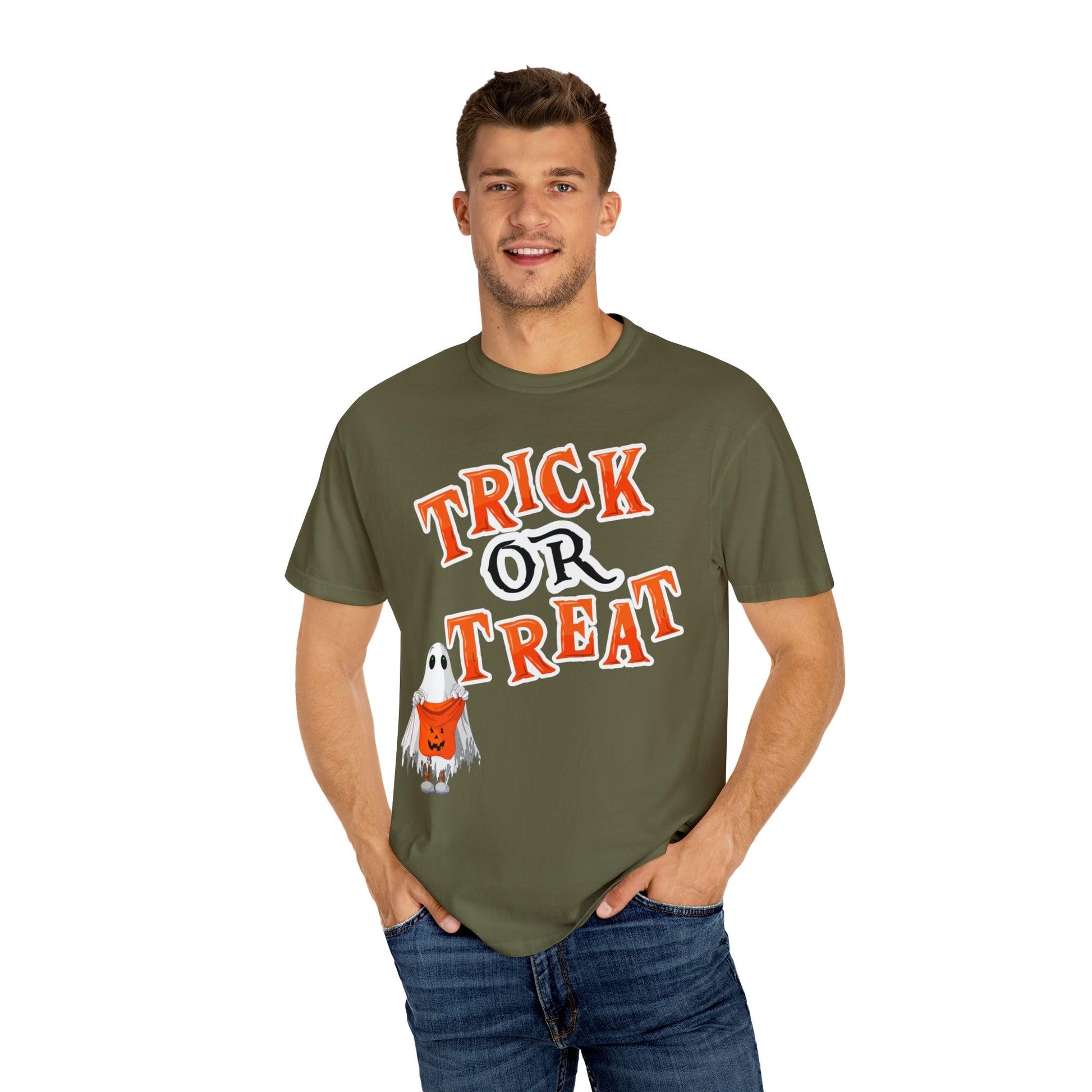 Embrace Halloween Cuteness with Our Cute Trick or Treat Shirt for Women and Men - Limited Edition - Giftsmojo