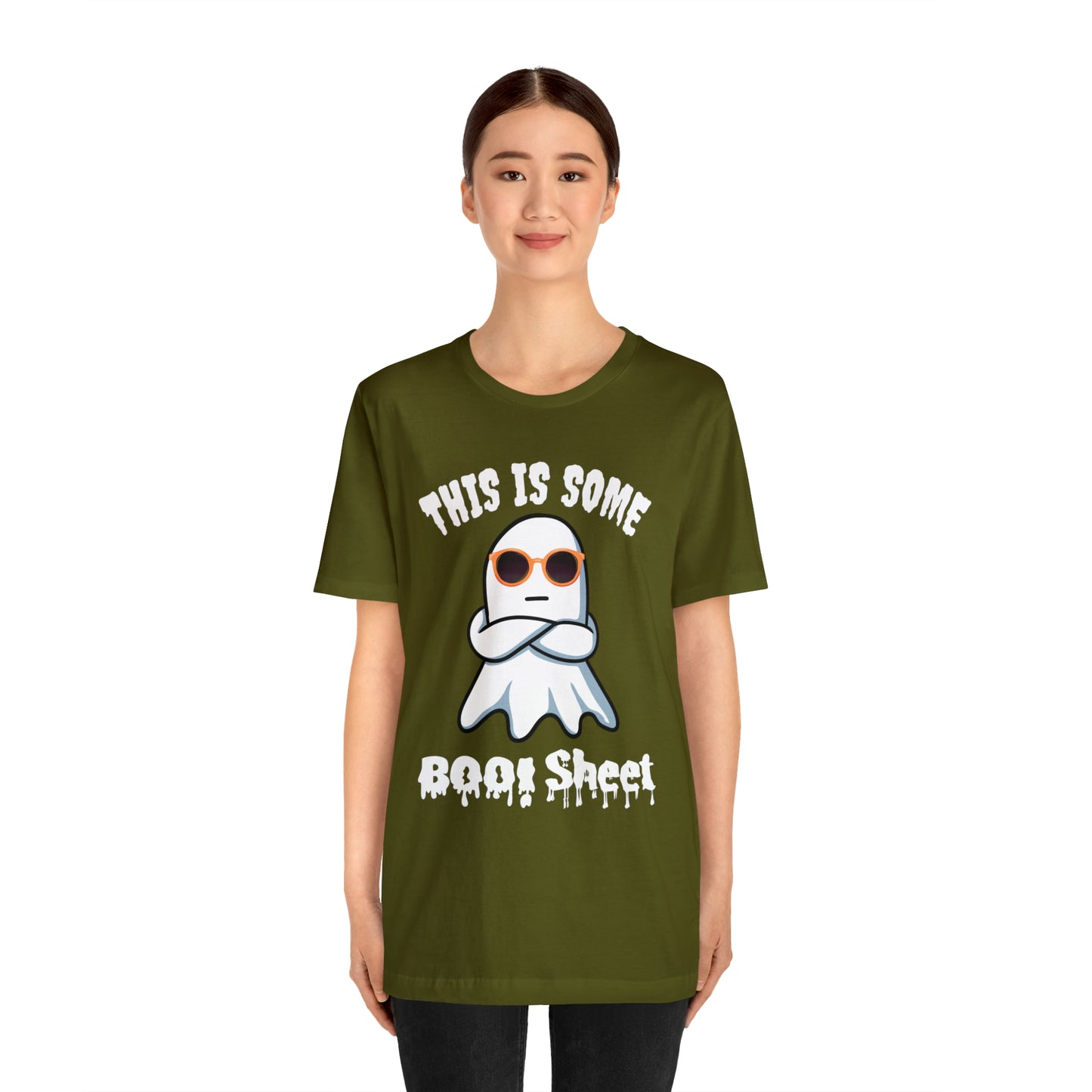 This Is Some Boo Sheet Funny Halloween Shirt Funny Halloween Costume Spooky Season Tee Funny Gift Shirt for Birthday Christmas Anniversary