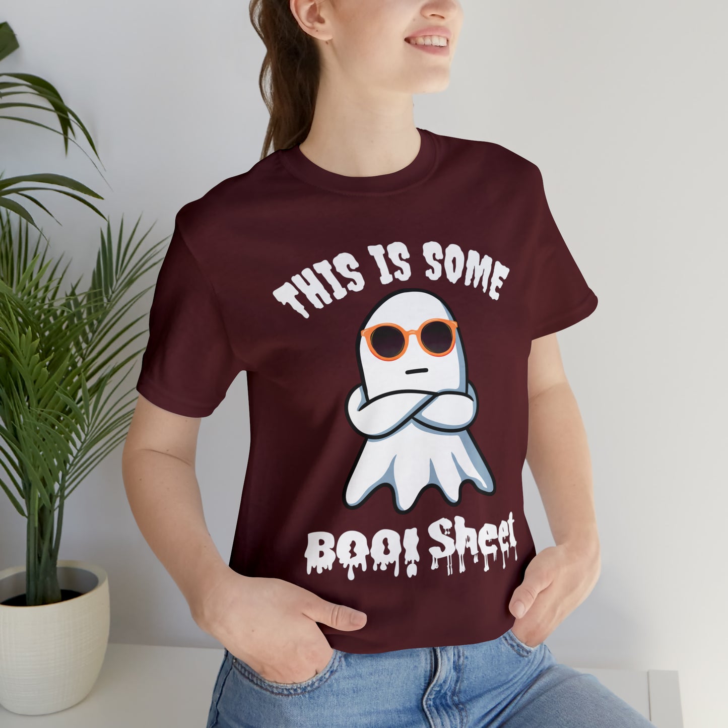 This Is Some Boo Sheet Funny Halloween Shirt Funny Halloween Costume Spooky Season Tee Funny Gift Shirt for Birthday Christmas Anniversary