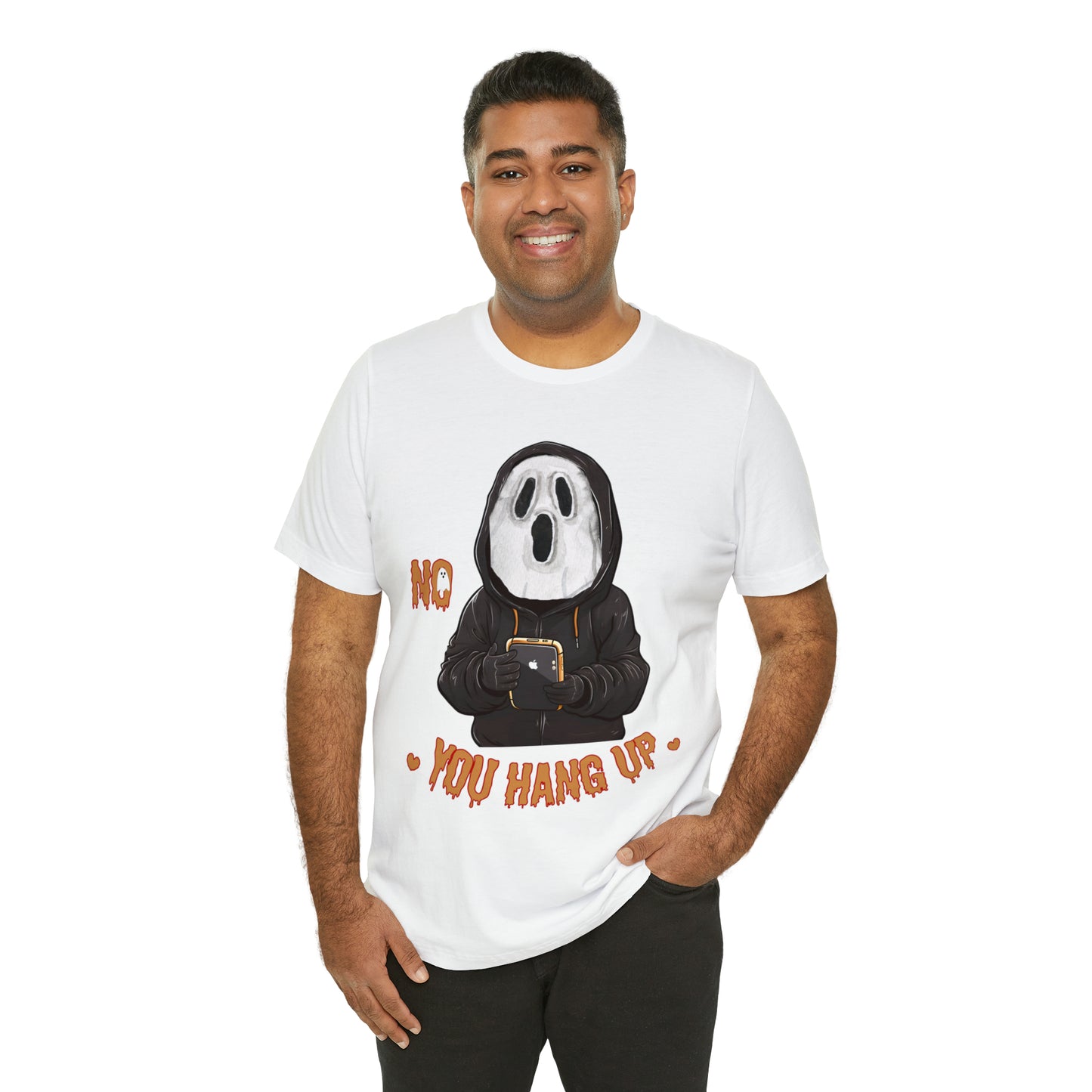 Elevate Your Halloween Style with the Playful 'No You Hang Up' Shirt Spooky shirt