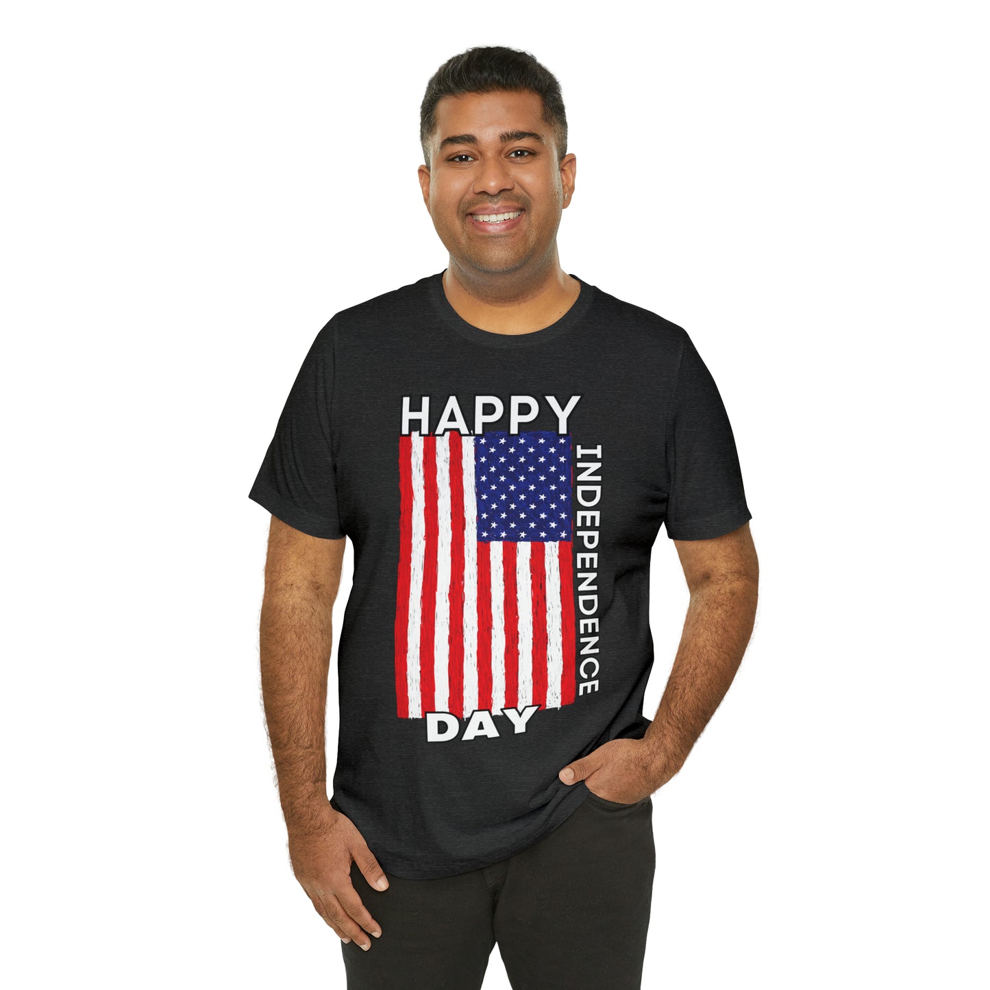 Show Your Patriotism with USA Flag Shirts: Independence Day, Fireworks, Freedom - Perfect for Women and Men on 4th of July