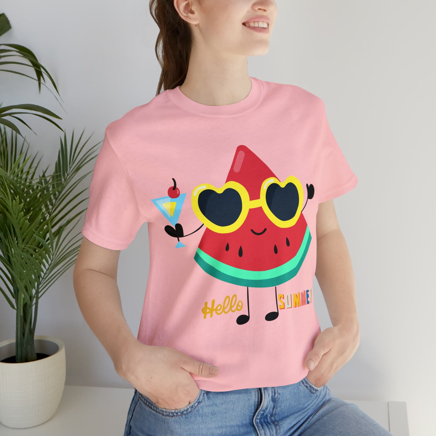 Funny Hello Summer Shirt, Water Mellon shirt, Summer shirts for women and men