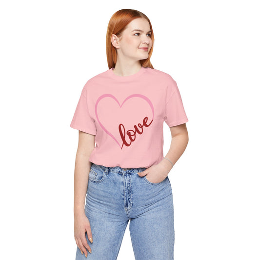 Love Heart Valentine Tee