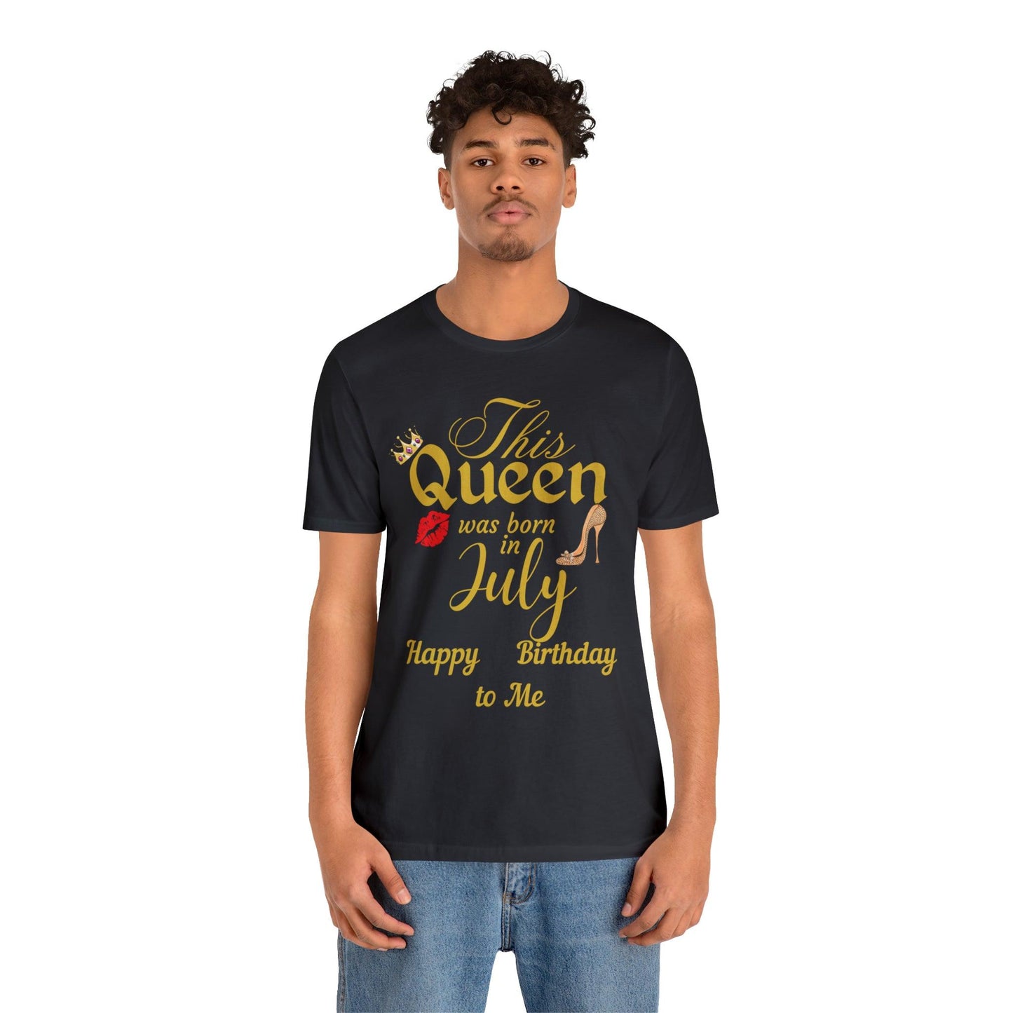 Birthday Queen Shirt, Gift for Birthday, This Queen was born in July Shirt, Funny Queen Shirt, Funny Birthday Shirt, Birthday Gift - Giftsmojo