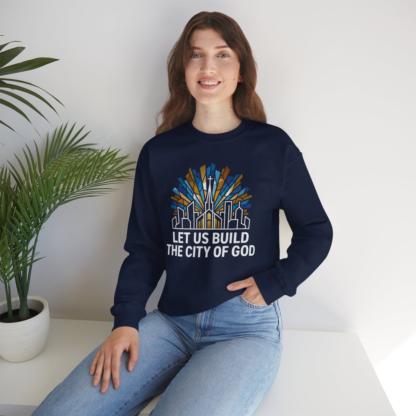 Build the City of God Crewneck Sweatshirt