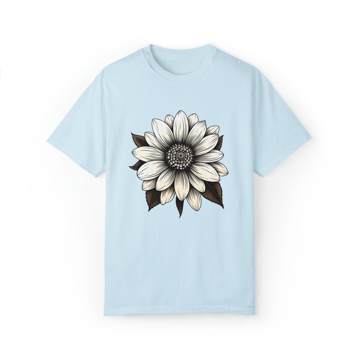 Sunflower Shirt Flower Shirt Aesthetic Women Top Floral Graphic Tee Floral Shirt Flower T-shirt, Wild Flower Shirt Gift For Her - Giftsmojo