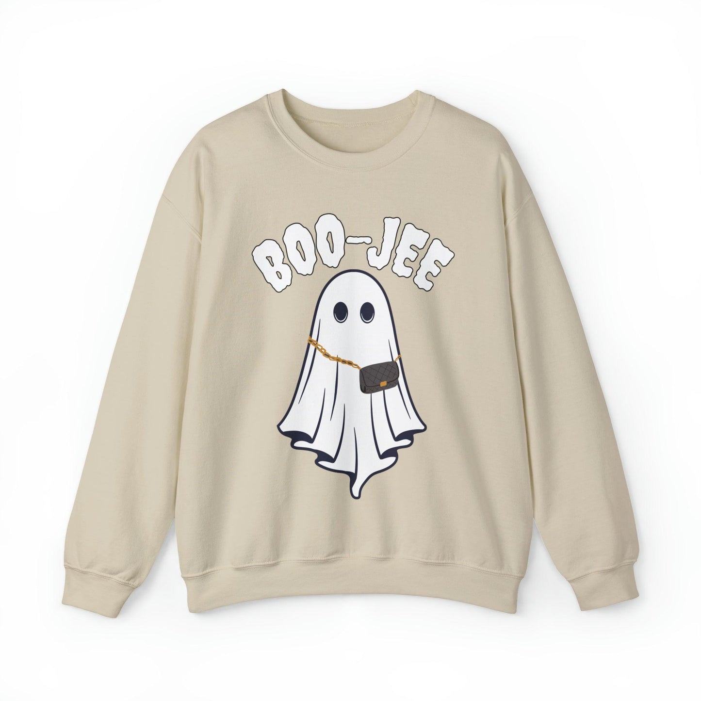 Boo-Jee Sweatshirt, Boo Halloween Sweatshirt, Spooky Ghost Sweatshirt, Boo Jee Shirt, Halloween Ghost Sweatshirt, Halloween Boo Shirt - Giftsmojo