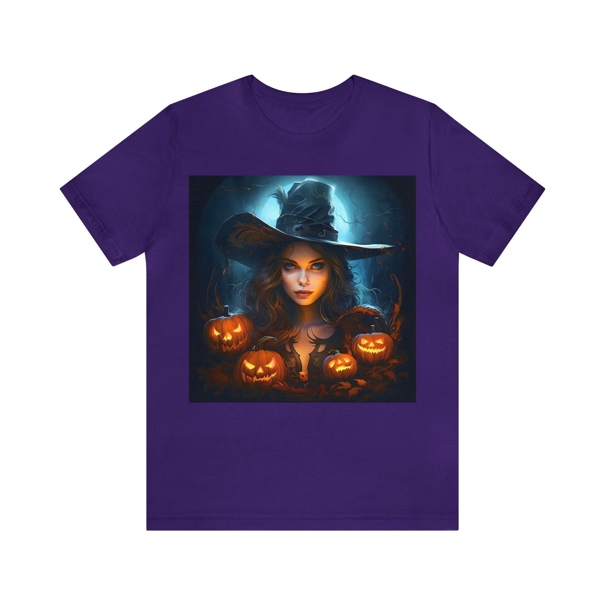 Spooky Witch Costume for women Spooky Season Vintage Halloween Shirt Moon Goddess Witch Shirt Halloween Costume Witch Shirt Halloween Party Tee - Giftsmojo