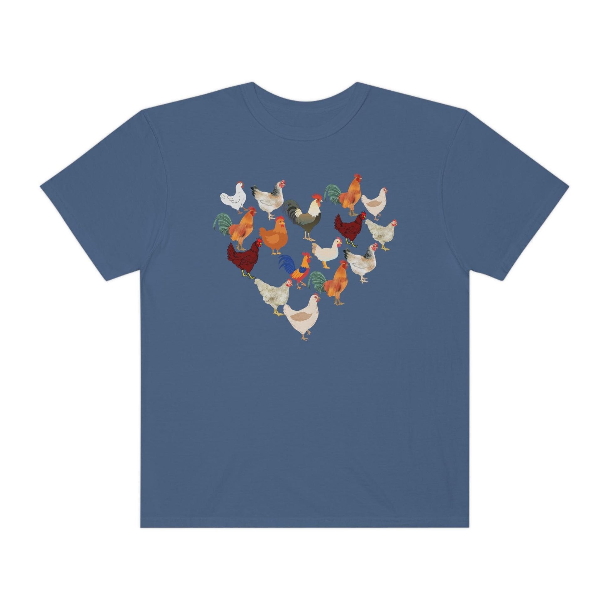 Love Chicken Shirt Chicken Tee Chicken Owner Gift - Gift For Chicken Lover gift - Giftsmojo