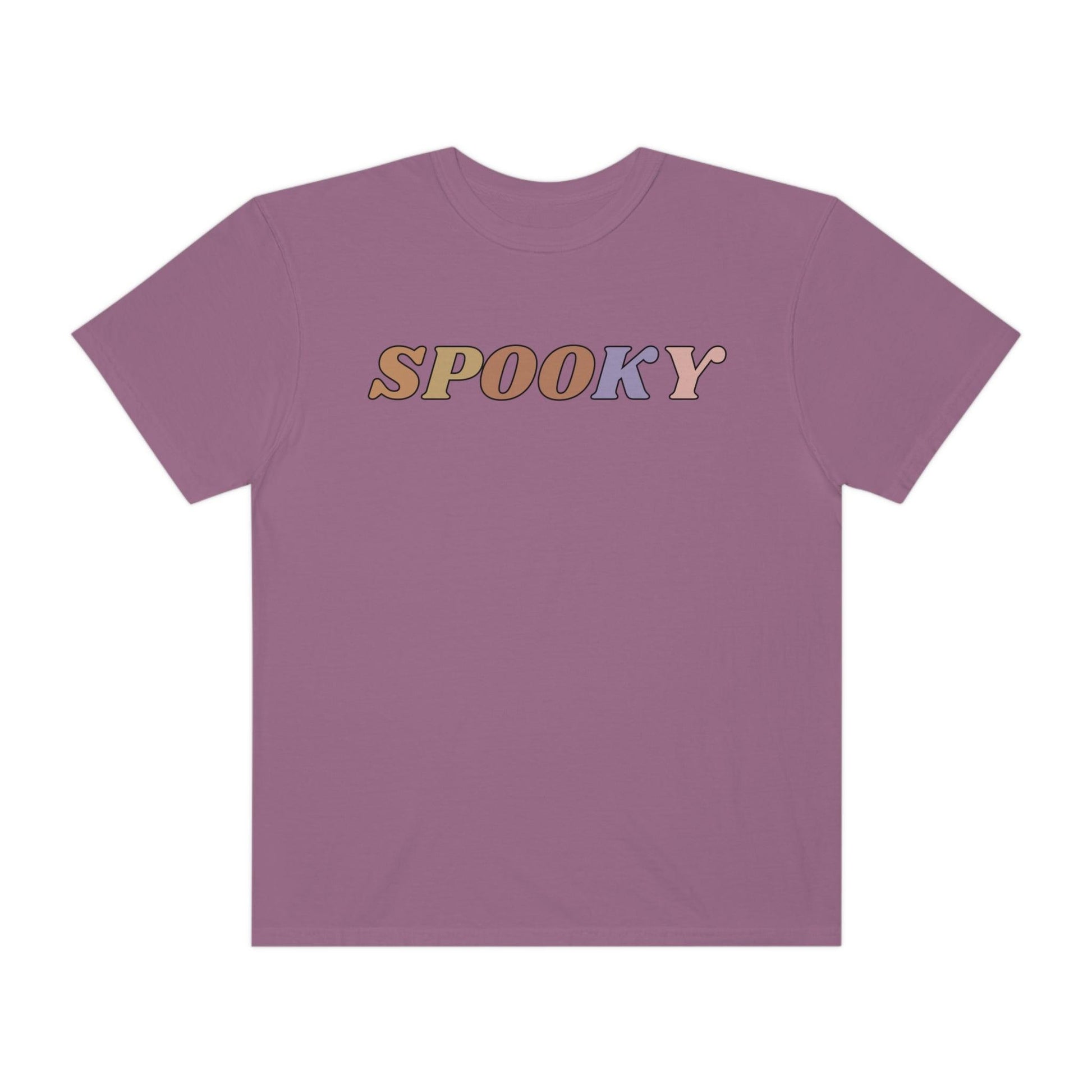 Retro Halloween Tshirt, Spooky Vibes Shirt, Vintage Shirt Halloween Shirt - Fall shirt - Giftsmojo