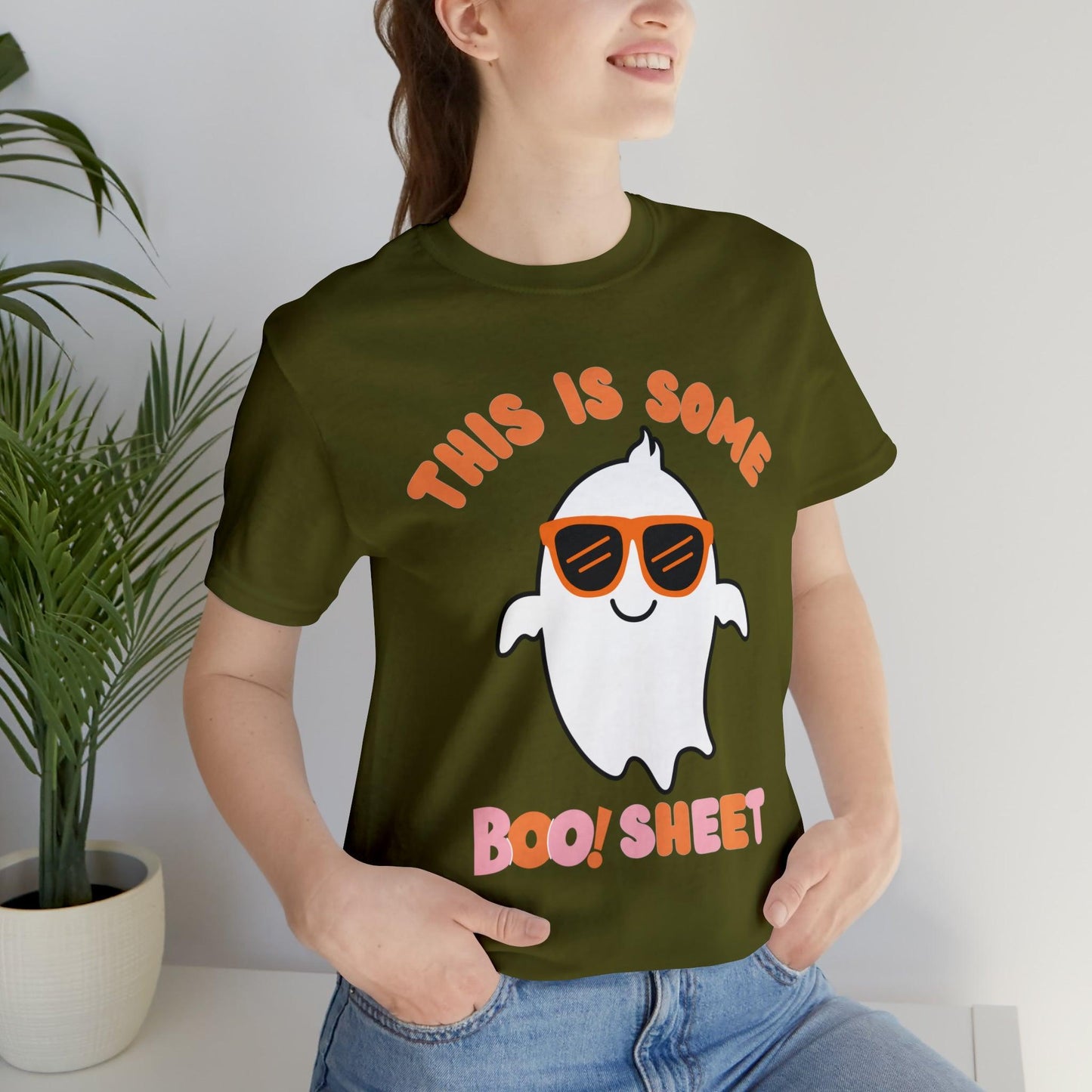 This Is Some Boo Sheet Funny Halloween Shirt Funny Halloween Costume Spooky Season Tee Funny Gift Shirt for Birthday Christmas Anniversary - Giftsmojo