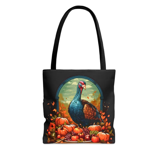 Happy Thanksgiving Bag Fall Bag Turkey Bag Pumpkin Tote Bag Cute Market Bag - Aesthetic Bag, Thanksgiving Gift, Mom Bag Canvas Bag - Giftsmojo