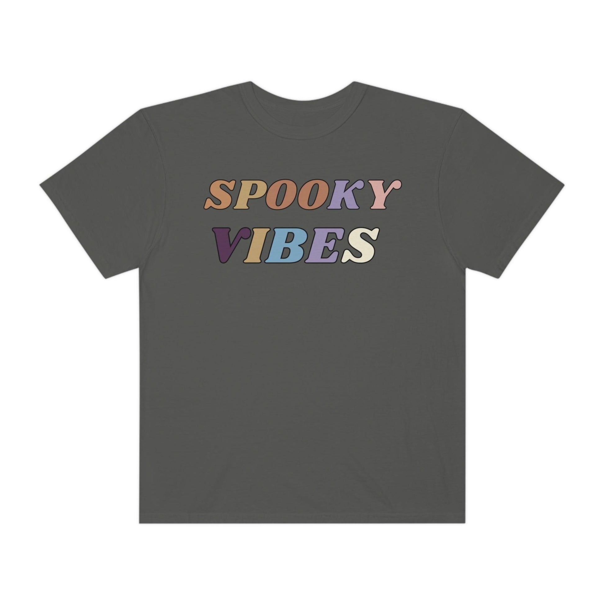 Retro Halloween Tshirt, Spooky Vibes Shirt, Vintage Shirt Halloween Shirt - Cute Fall Shirt - Giftsmojo