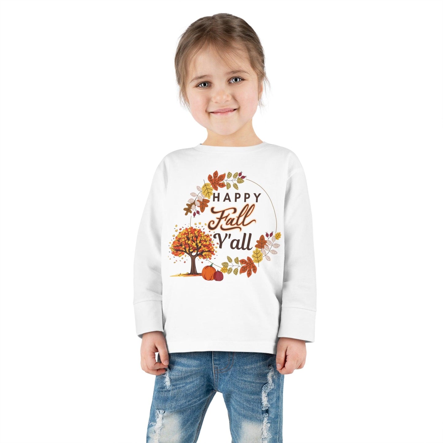 Kids Happy Fall Y'all Shirt Fall Shirt Kids Fall Gift Thanksgiving Gift Thanksgiving Outfit for Kids Halloween Shirt for Kids - Giftsmojo