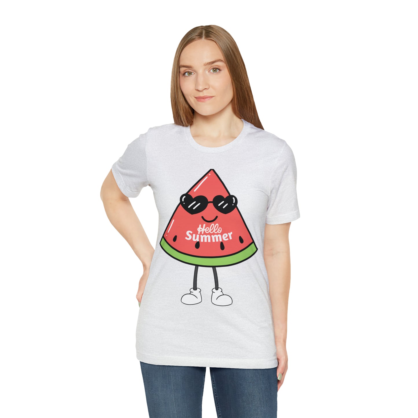 Funny Hello Summer Shirt, Water Mellon shirt, Summer shirts for women and men