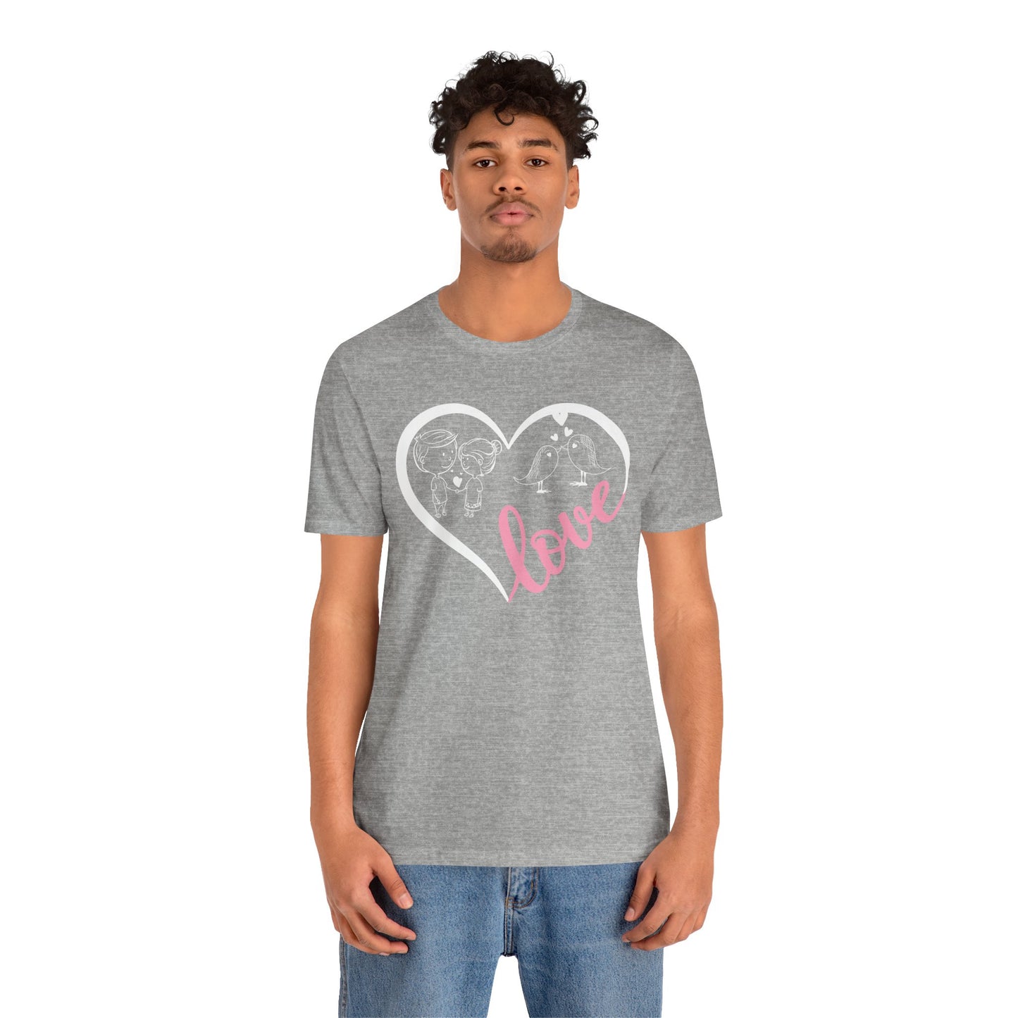 Love Heart Tee - T-Shirt