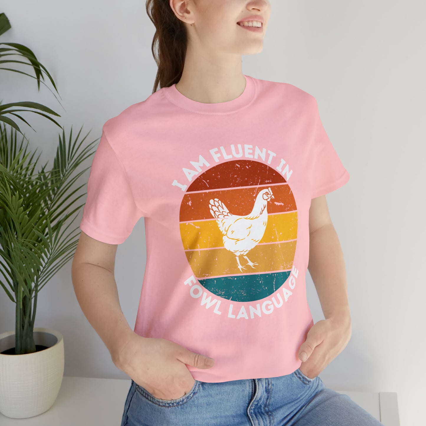 Funny Chicken Owner Gift, Farming Shirt for Farm Lover Shirt, Gift For Chicken Lover gift, Farmer Gift Shirt Chicken Tee Fowl Language shirt