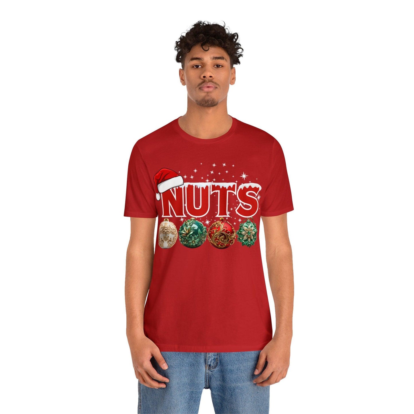 Funny Christmas Matching Shirt Chest Nuts Couples Matching Shirts Holiday Shirt Cute Christmas Shirt Couple Sweater, Family Tee - Giftsmojo