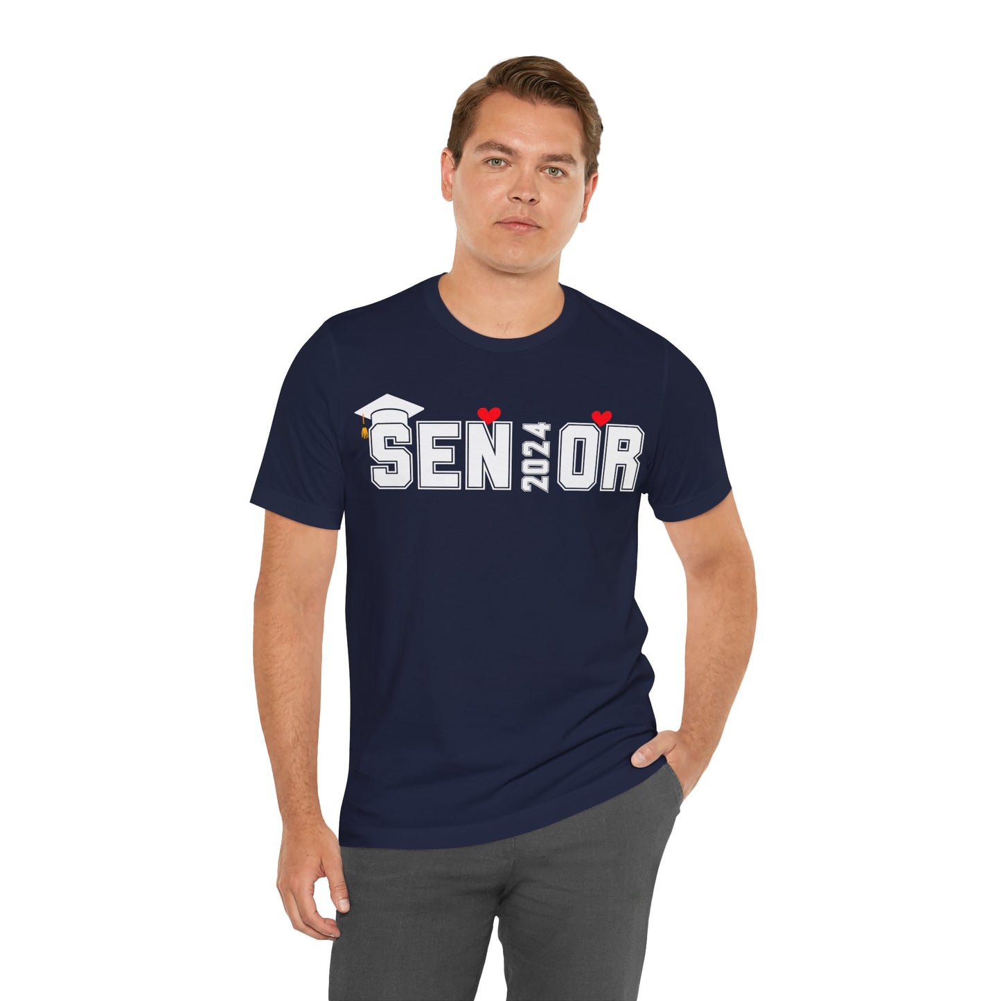 Proud Senior 2024 Shirt Proud Senior Class of 2024 T-Shirt Gift for Senior