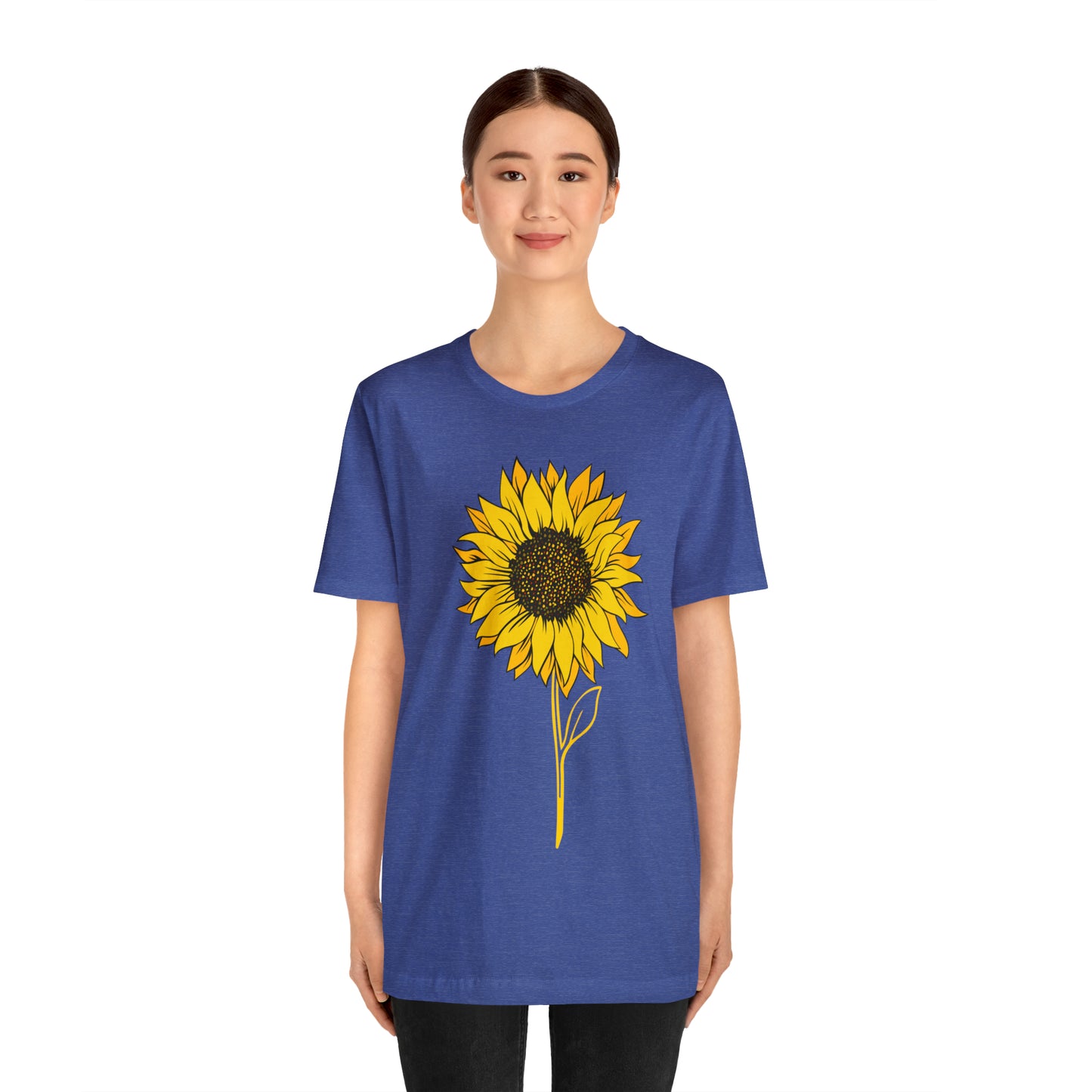 Sunflower Shirt, Floral Tee Shirt, Flower Shirt, Garden Shirt, Womens Fall Summer Shirt Sunshine Tee, Gift for Gardener, Nature love T shirt