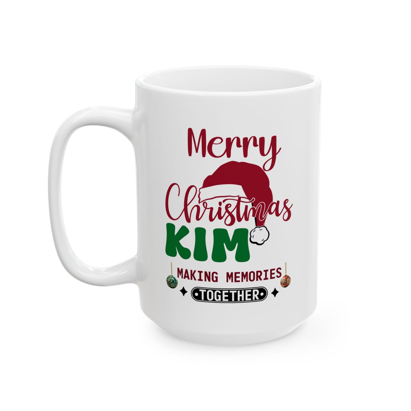 Personalized Christmas Ceramic Mug