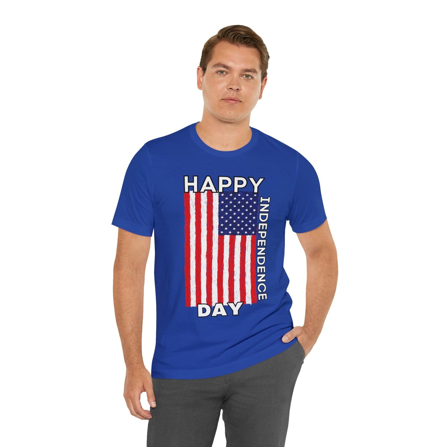 Show Your Patriotism with USA Flag Shirts: Independence Day, Fireworks, Freedom - Perfect for Women and Men on 4th of July