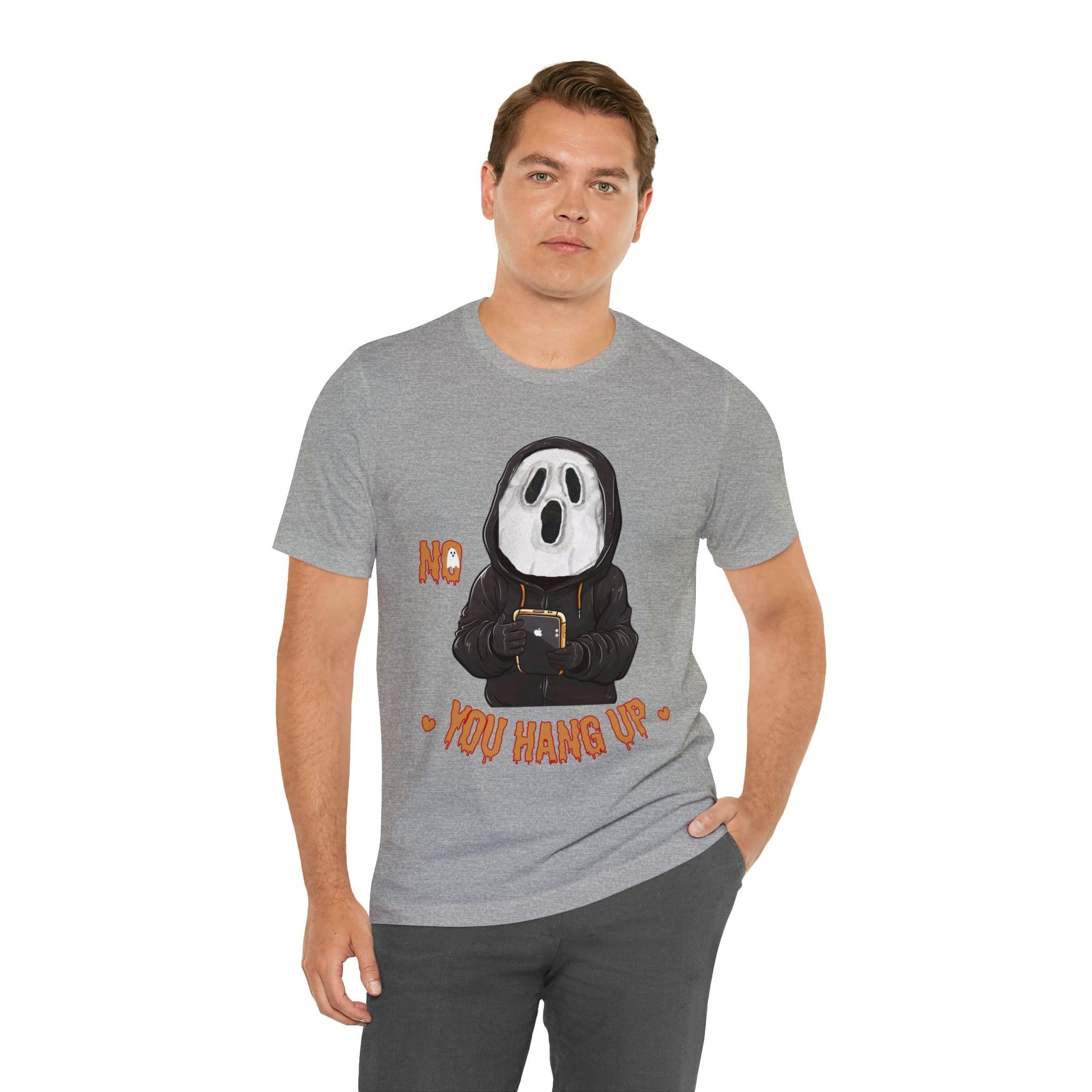 Elevate Your Halloween Style with the Playful 'No You Hang Up' Shirt Spooky shirt - Giftsmojo