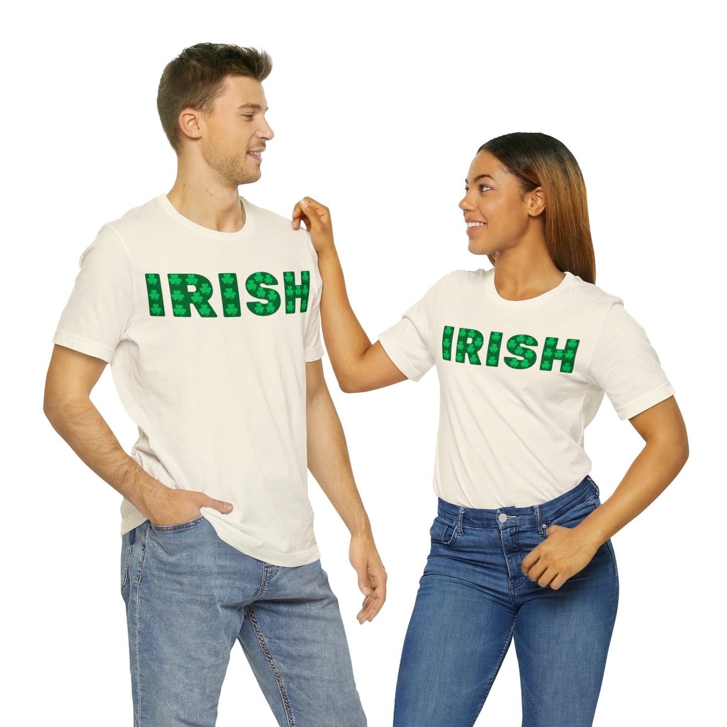 Irish Shirt Feeling Lucky Shirt Clover Shirt St Patrick's Day shirt