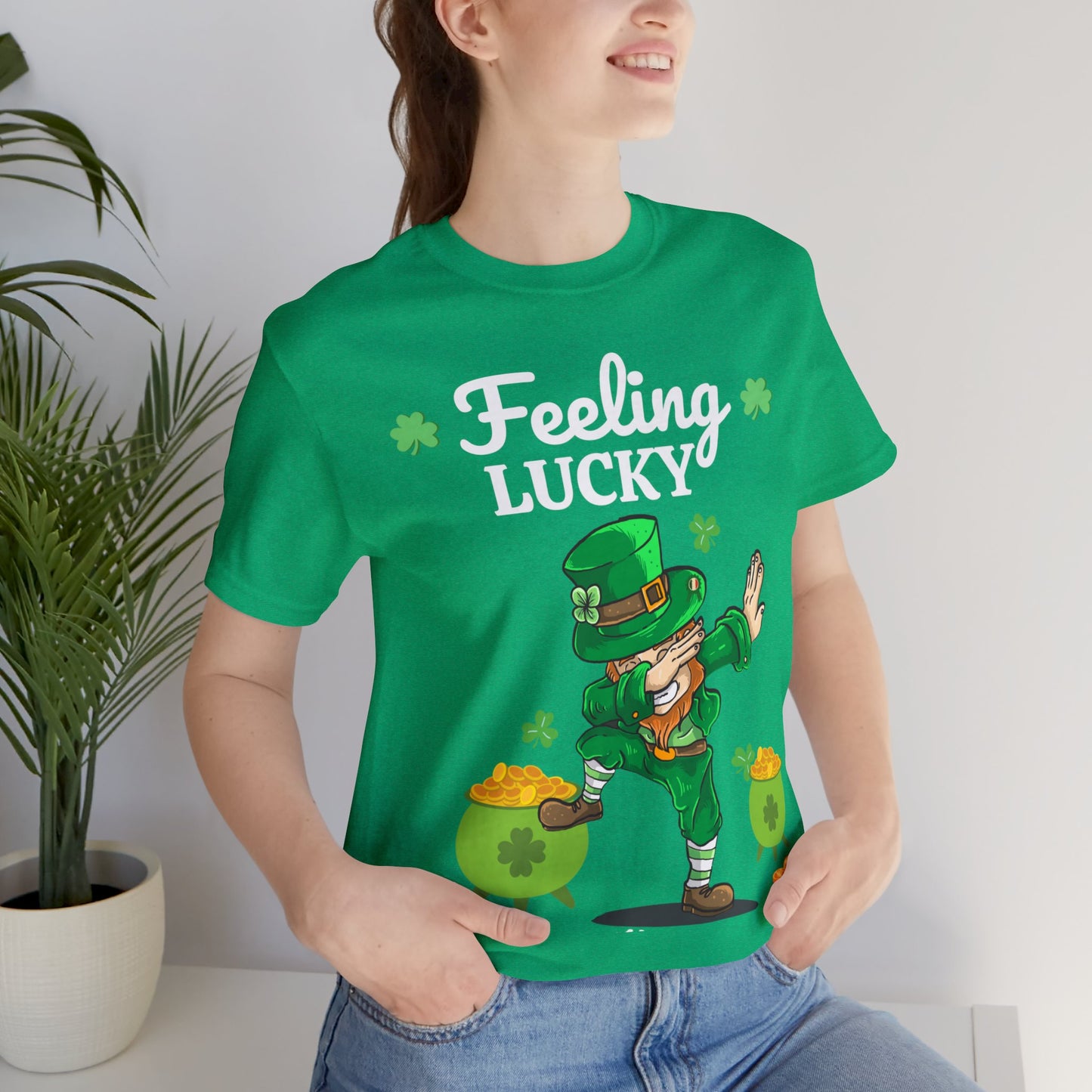 Feeling Lucky St Patrick's Day shirt Funny Lucky Shamrock shirt