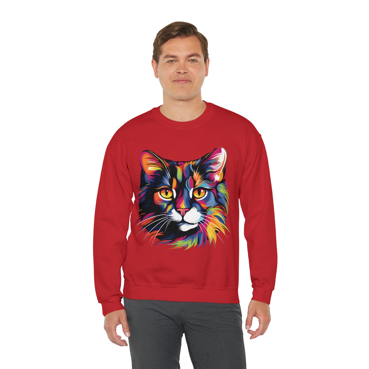 Retro Cat Lover Sweater Animal Lover Gift Cute Cat Mom Gift Cat Lover Gift Vintage Cat Mom Sweatshirt Cat Sweatshirt Cat Crewneck Sweatshirt