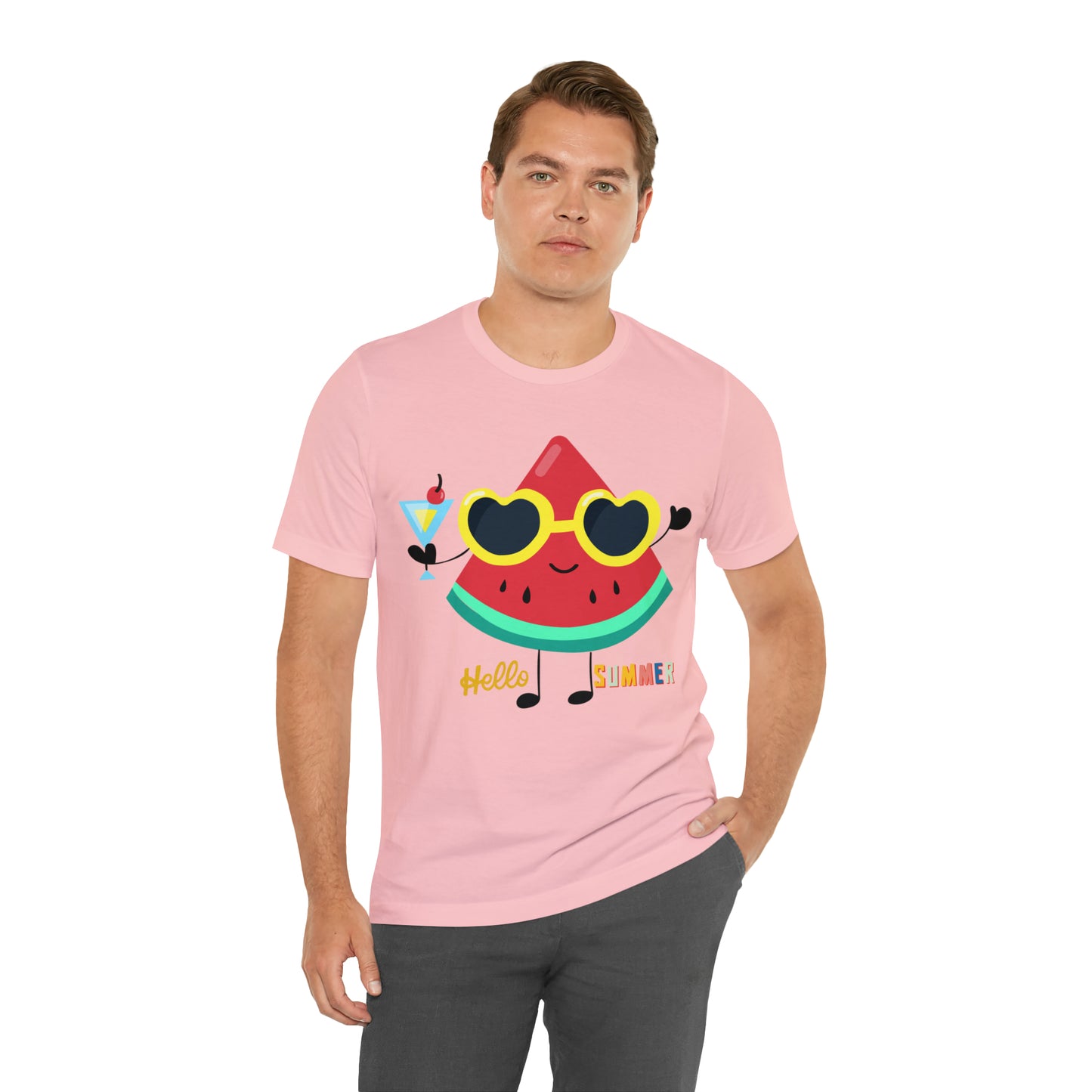 Funny Hello Summer Shirt, Water Mellon shirt, Summer shirts for women and men